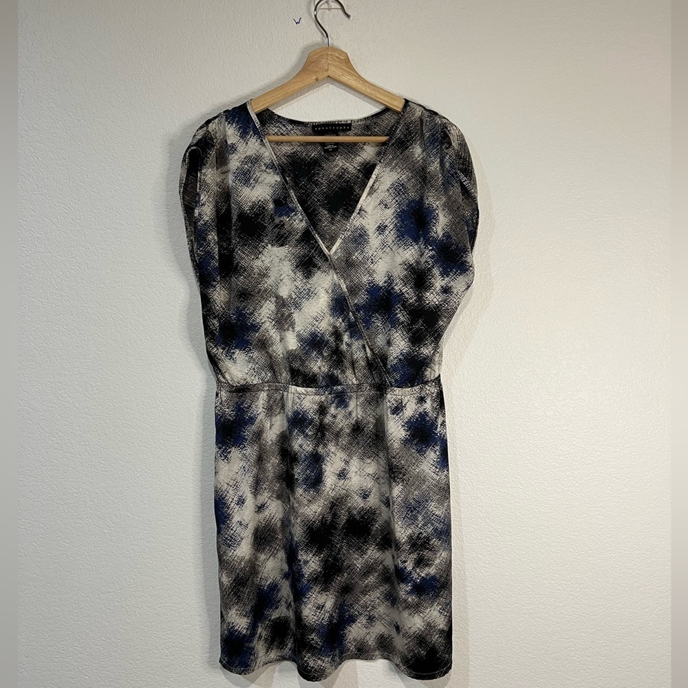 Apostrophe multi color print Midi Dress S